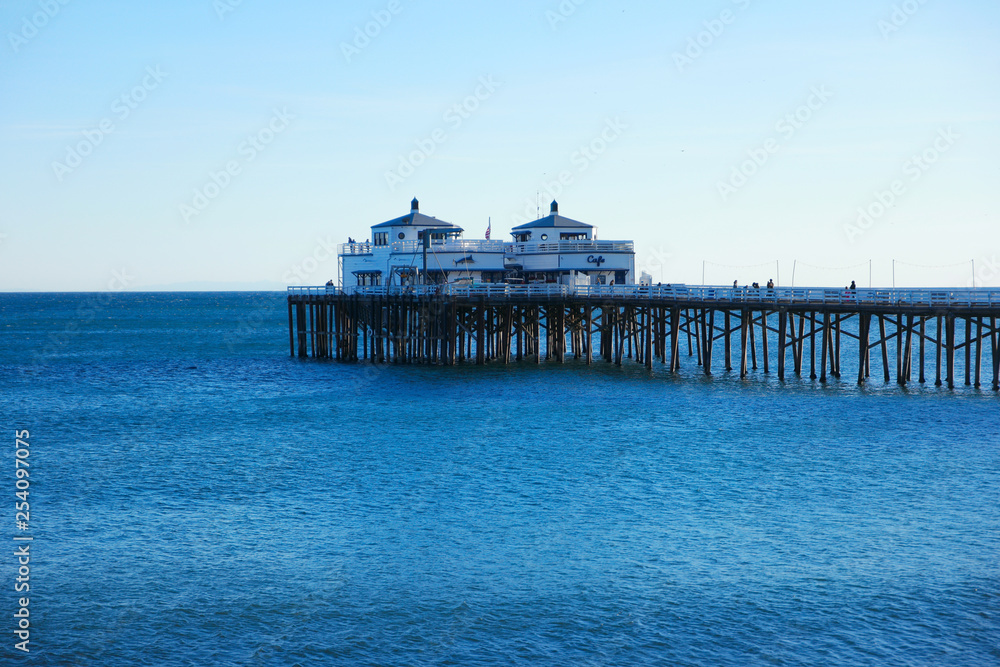 Malibu Pier in California