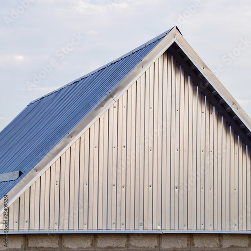 The roof of corrugated sheet © eleonimages