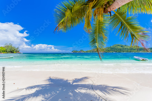 Plage des Seychelles 