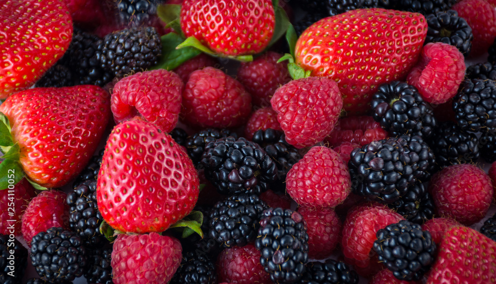 Fresh Fruits Top View Fresh Fruits Top View