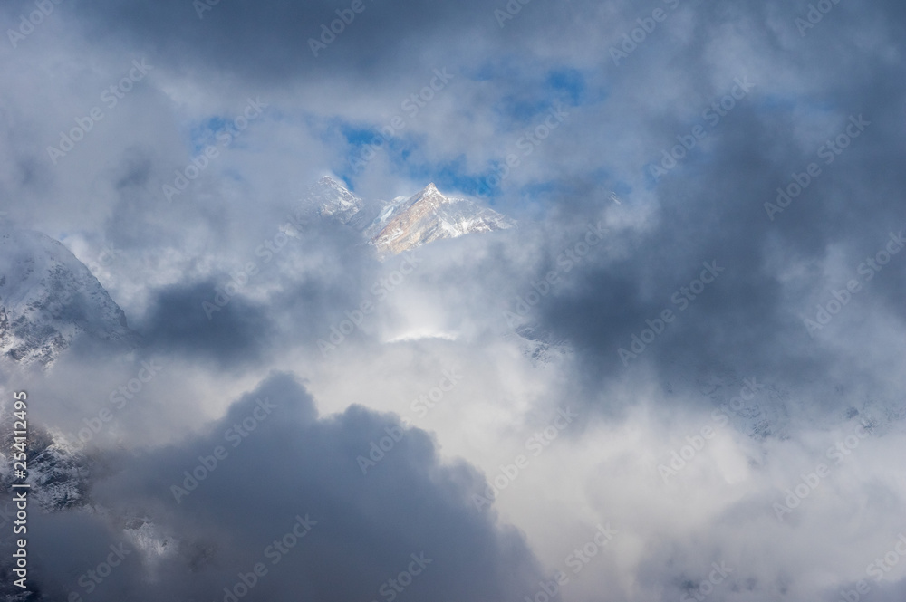 Mountain in the Clouds