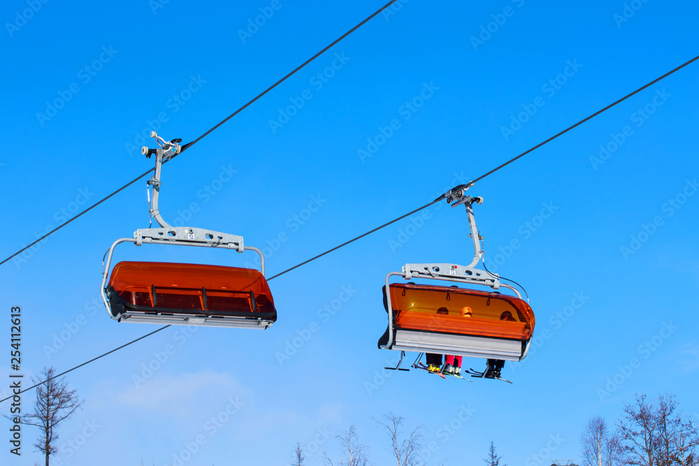 The chair lifts