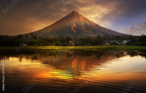 Fotografia Mayon Volcano , Philippines