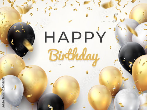 Photography Birthday balloon background