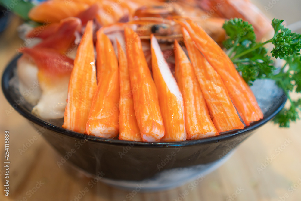 Japanese crab sticks, Japanese food Japanese crab sticks, Japanese food