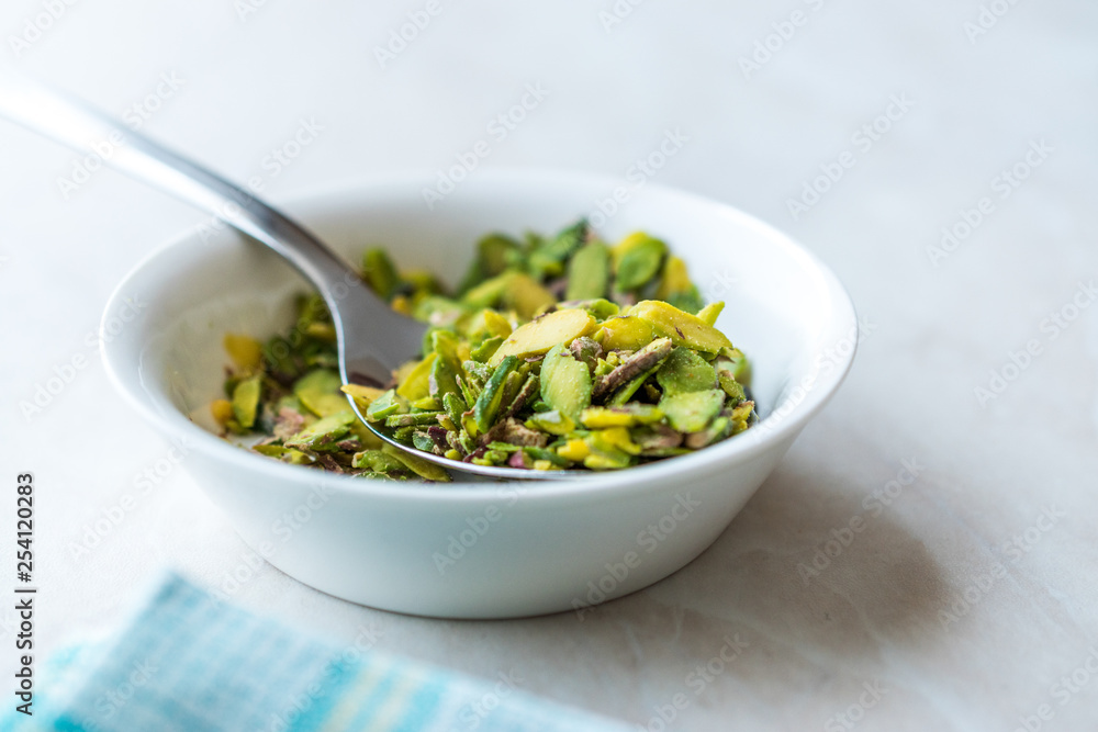 Ground, Milled, Crushed or Granulated Pistachio Powder / Powdered Pistachio Ground, Milled, Crushed or Granulated Pistachio Powder / Powdered Pistachio
