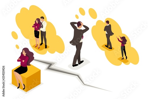 Isometric Family Disagreements and Conflict