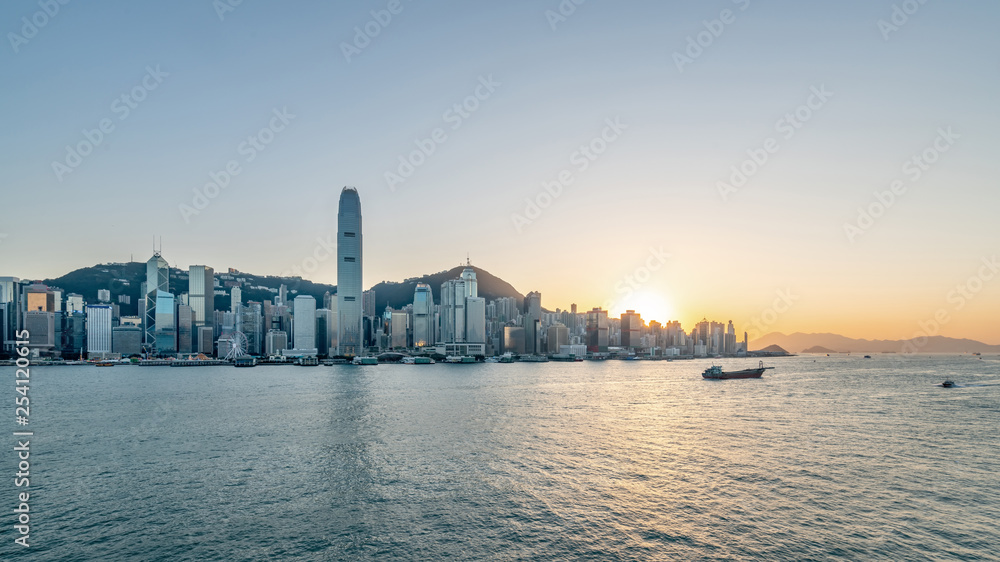 hong kong cityscape