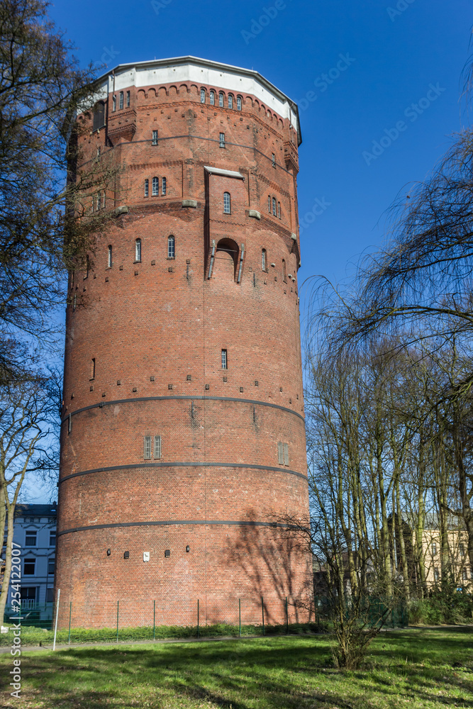 Old water tower in the center of Wilhelmshaven