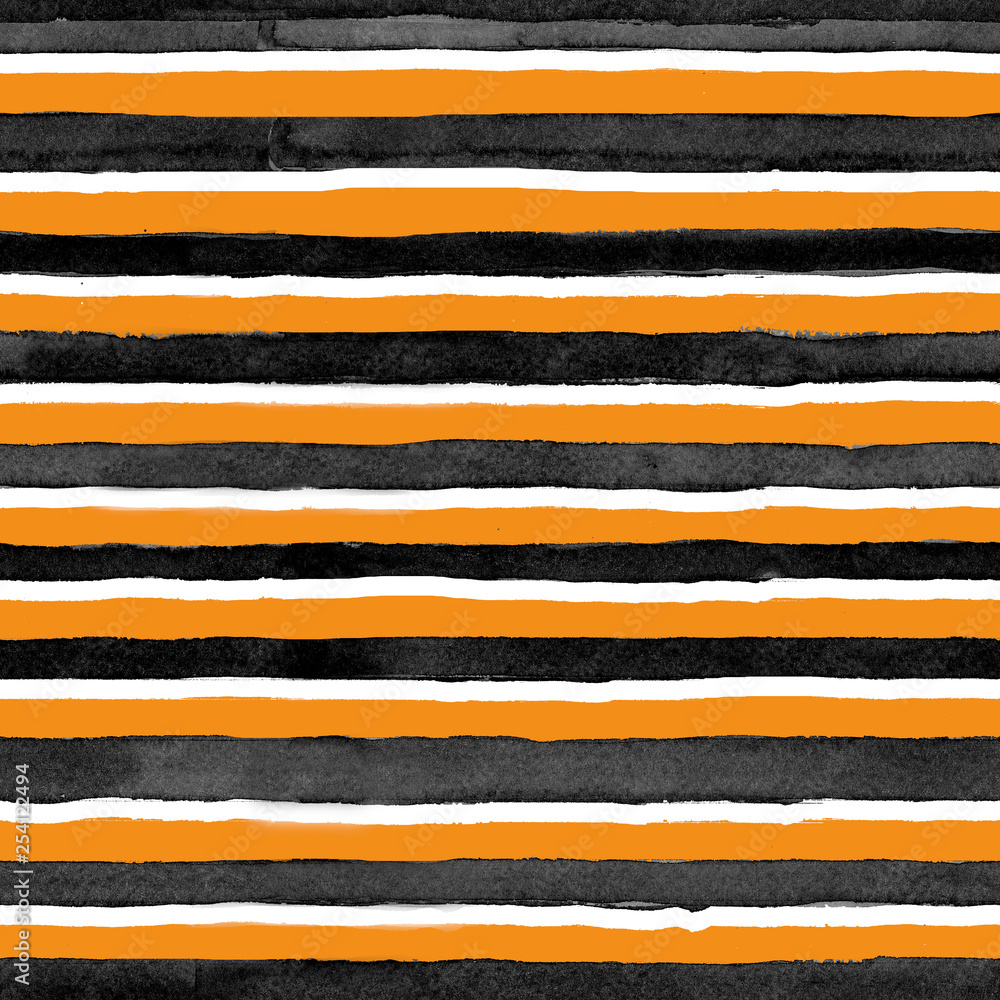 hand painted watercolor pattern seamless animal print, tiger, black and white streaks hand painted watercolor pattern seamless animal print, tiger, black and white streaks