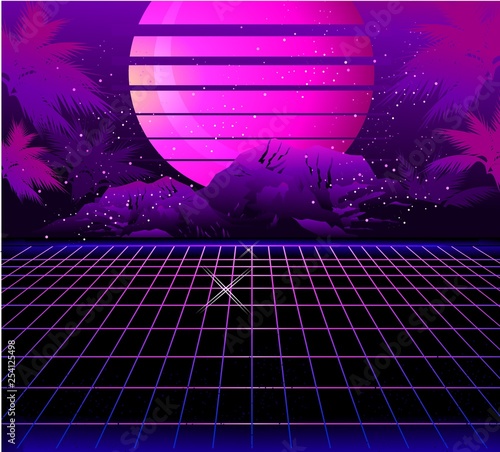 Retro Wave synth