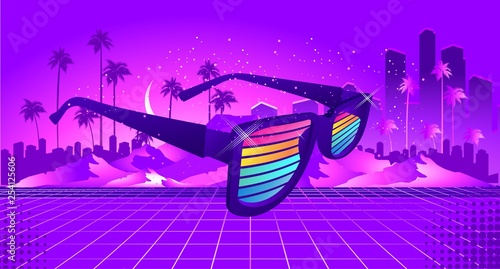 retro party wave