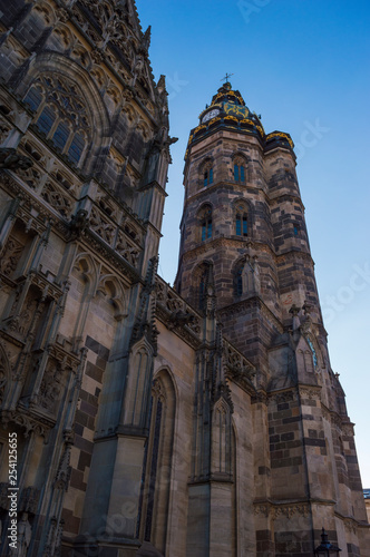Konstfotografi St Elizabeth Cathedral in Kosice, Slovakia
