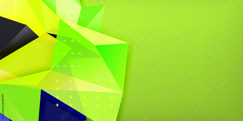 Triangular low poly background design Triangular low poly background design