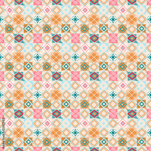 Ethnic seamless pattern