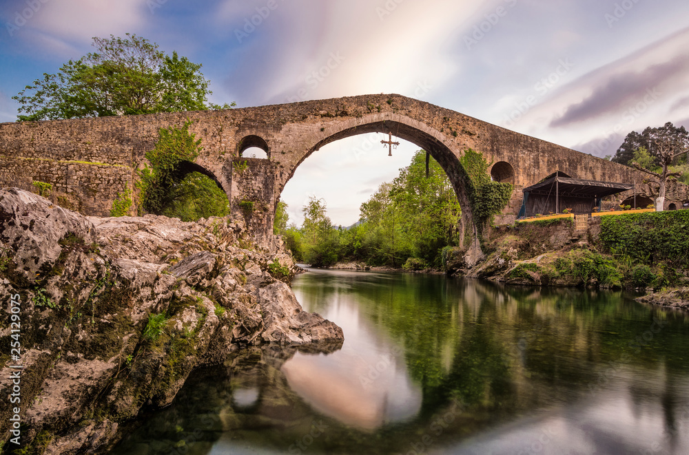 Puente romano en Asturias