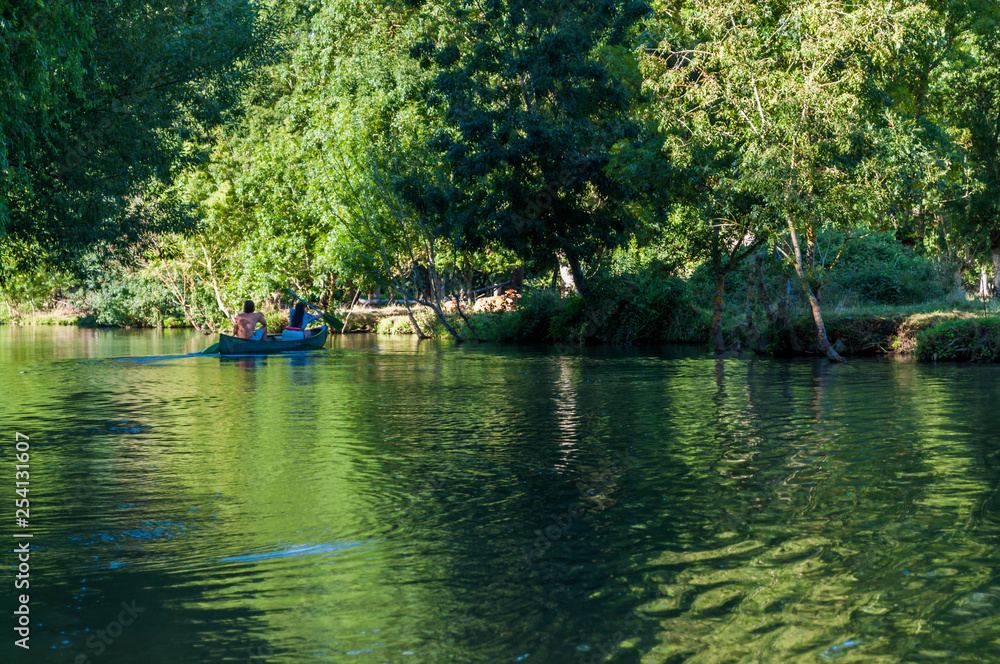 Marais Poitevin, Venise verte, Nouvelle-Aquitaine, France. Marais Poitevin, Venise verte, Nouvelle-Aquitaine, France.