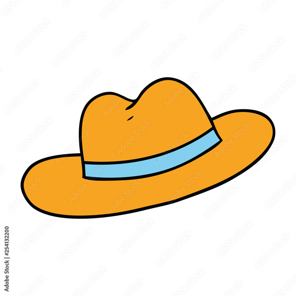 cartoon doodle of a hat cartoon doodle of a hat