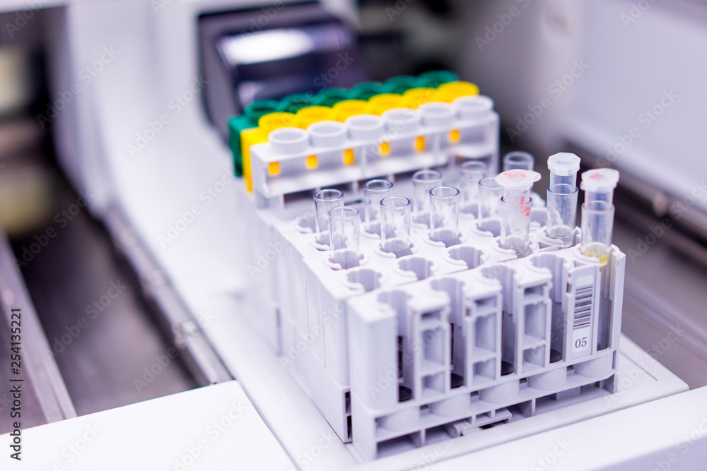 Serum sampling tubes in scientific laboratories