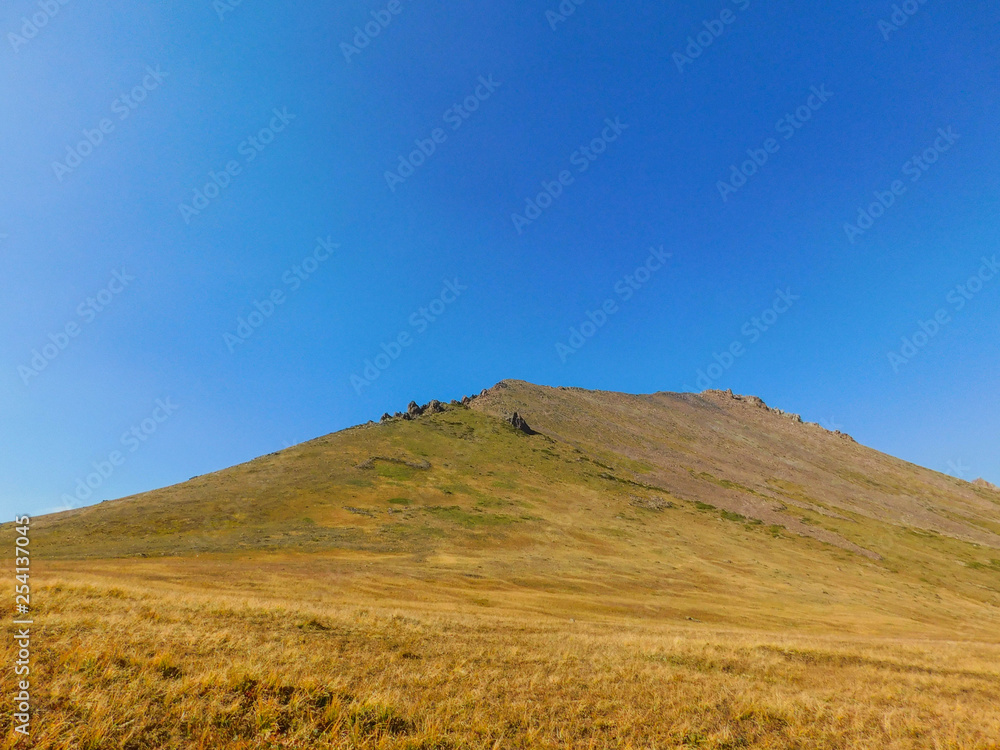 mountain landscape with summer sky mountain landscape with summer sky