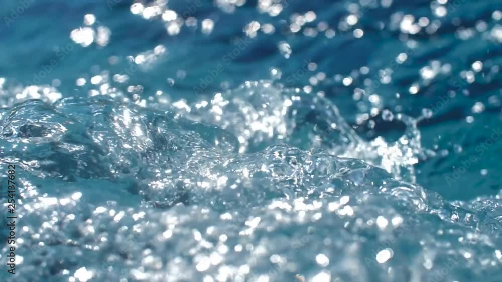 Nature Clean Water Bubbling up with Sun Reflections Nature Clean Water Bubbling up with Sun Reflections
