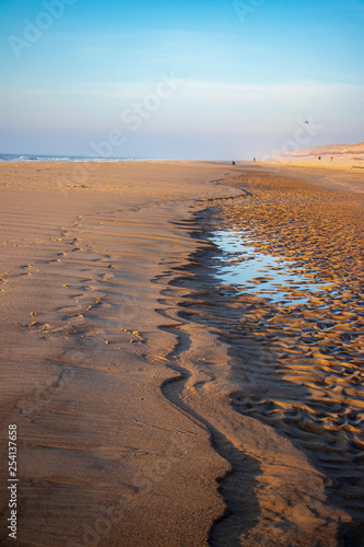 sand dunes at the beach