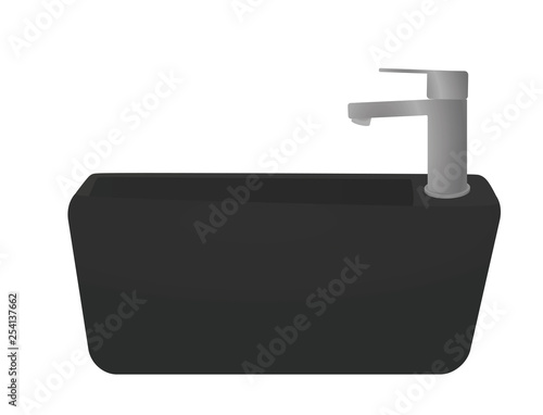 Toilet sink. vector illustration