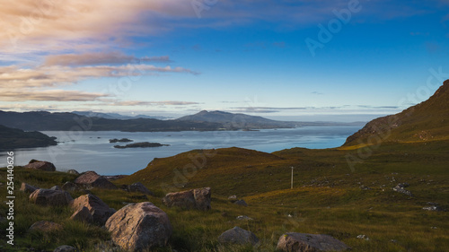 View from scottish mountain Bealach na Bà