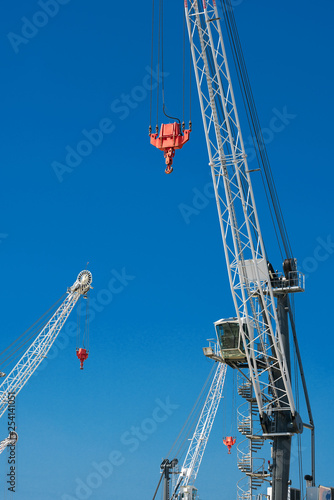 sea port dock crane