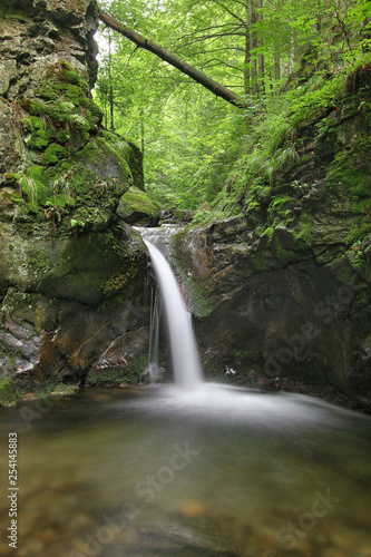 Waterfall on the Silver Brook, Czech Republic