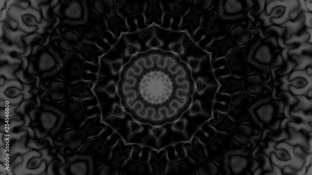 Ornate mandala loop background Ornate mandala loop background