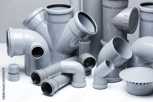 Cuadro en lienzo Plumbing, sewage