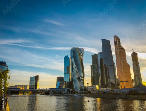 Moscow city international business center © margo1778