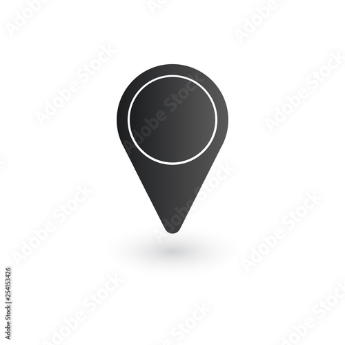 Map marker, map pin vector....