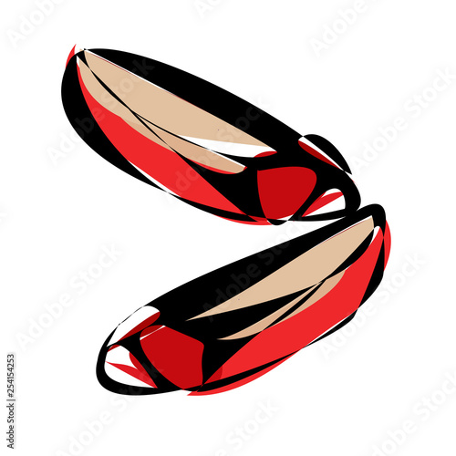 sketch womens ballet shoes