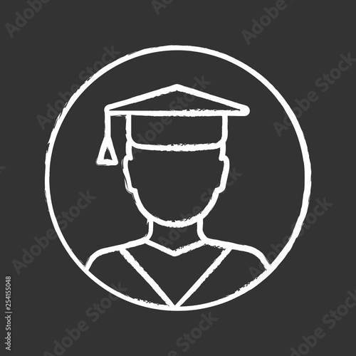 Education chalk icon