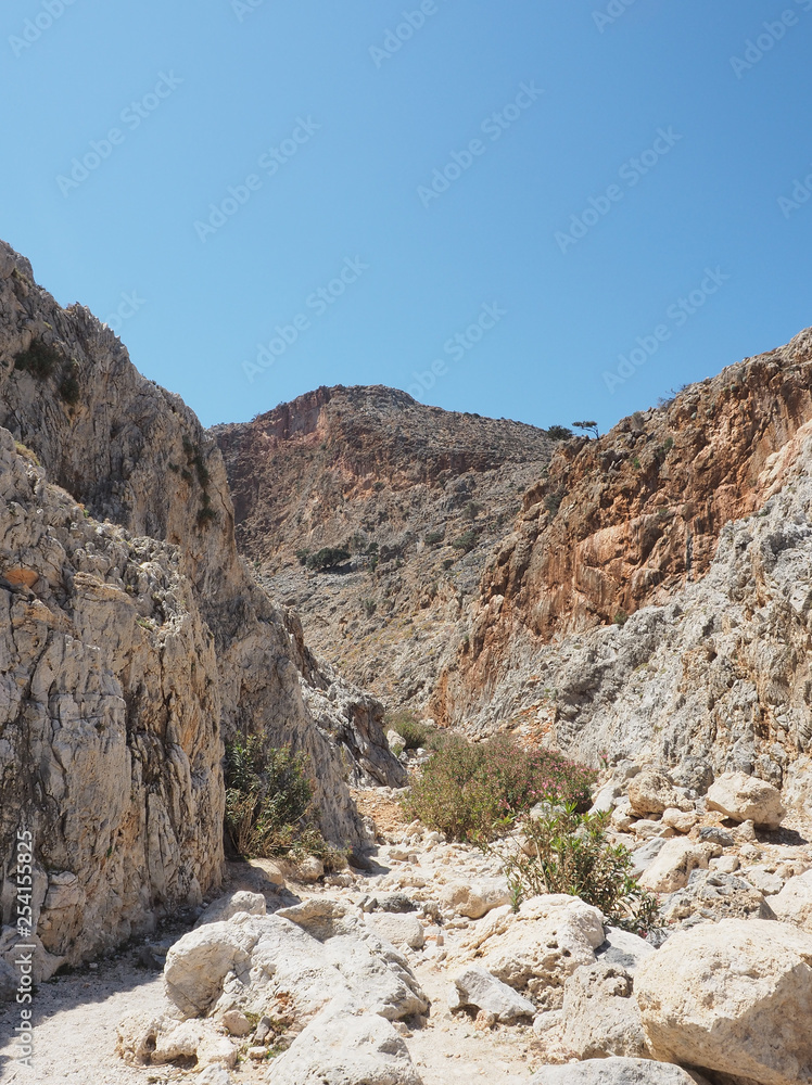 Greece Crete island Seitan limania beach Greece Crete island Seitan limania beach