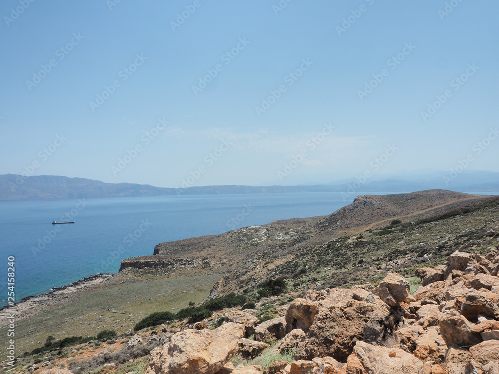 Greece Crete island Balos Beach Greece Crete island Balos Beach