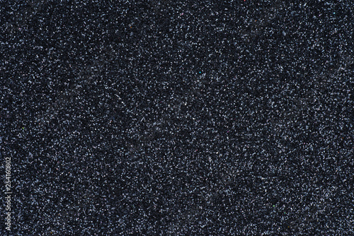 Abstract black glitter background