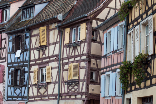 retail of typical architecture in Colmar