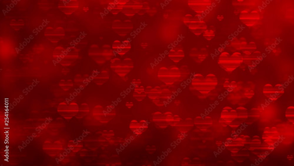 Red Heart Valentines Day Background Red Heart Valentines Day Background