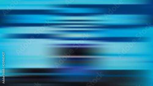 Vector blur blue background with horizontal stripes