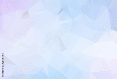 Abstract blue polygon vector background