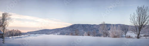 A wonderful winter landscape in beautiful Bavaria