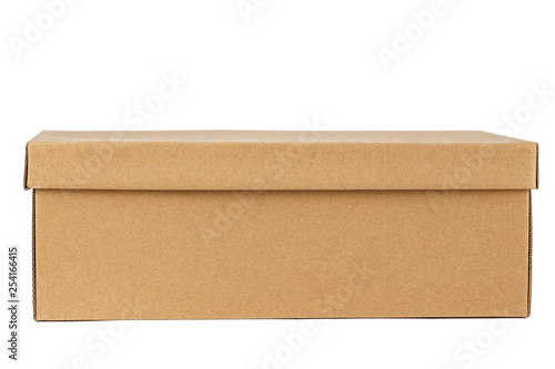 shoe box isolated on white background