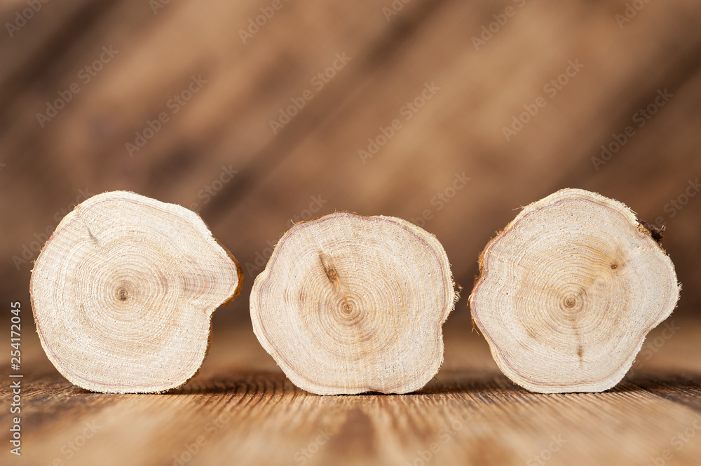Texture of cross section juniper wood. Pattern of tree stump background. Circles slice of juniper. Texture of cross section juniper wood. Pattern of tree stump background. Circles slice of juniper.