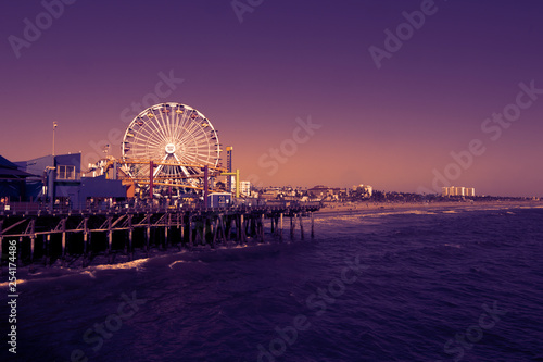 Santa Monica Pier, Riesenrad photo