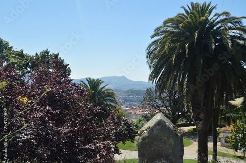 Views Of The City Of Vigo From El Monte Del Castro. Nature, Architecture, History, Travel. August 16, 2014. Vigo, Pontevedra, Galicia, Spain. photo