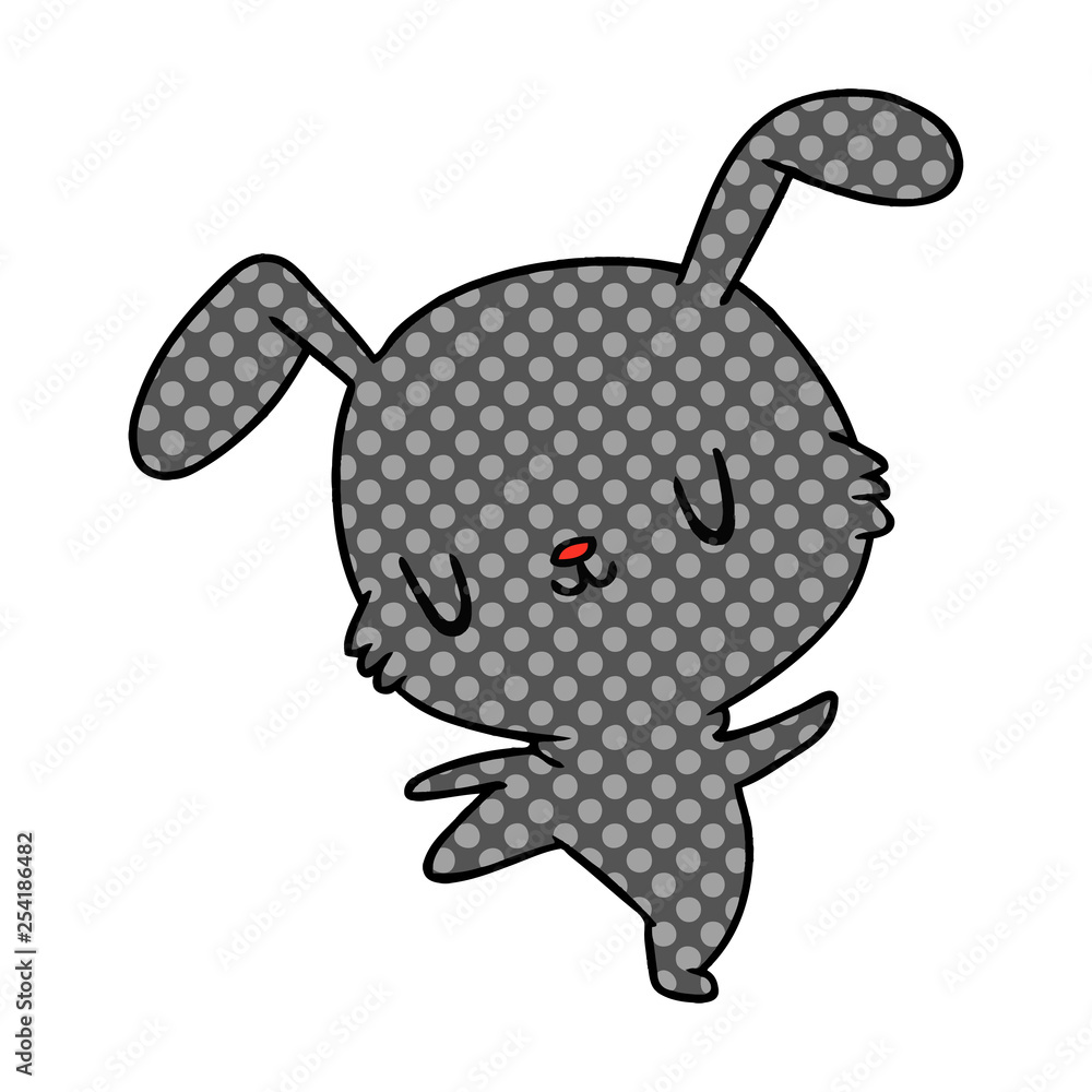 cartoon kawaii cute furry bunny cartoon kawaii cute furry bunny