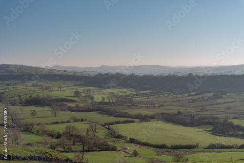 View of the Dove valley from Hitter Hill.